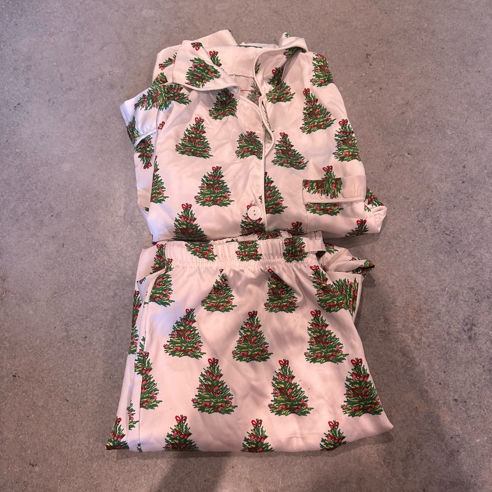 Festive Christmas Tree Pajamas